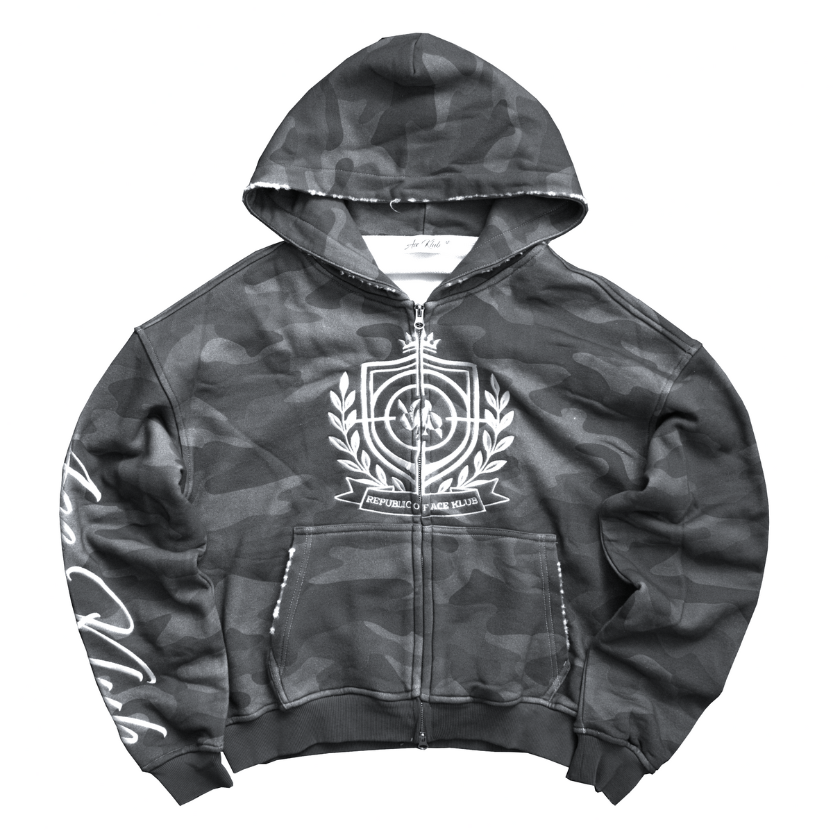 Dark Woodland Camo Hoodie