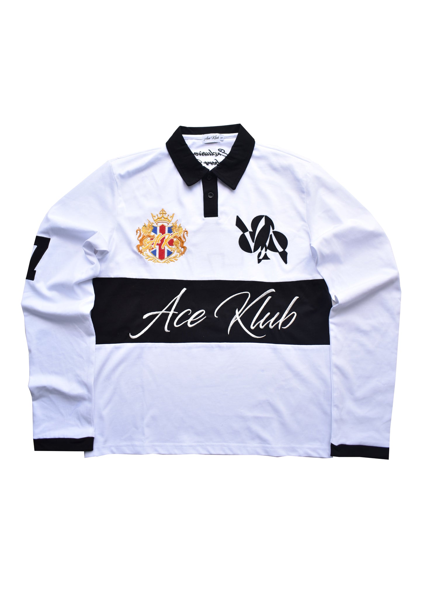 Ace Klub Polo White